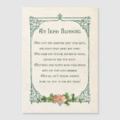 ヴィンテージ賛美アイルランドのシャームロックとフレ素朴ーム (正面)