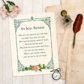 ヴィンテージ賛美アイルランドのシャームロックとフレ素朴ーム ポストカード