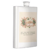 ヴィンテージ賛美アイルランドの手とシャーロック フラスク (右)