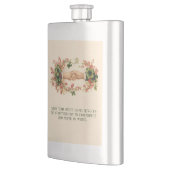 ヴィンテージ賛美アイルランドの手とシャーロック フラスク (左)