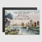 ヴィンテージ賛美アイルランドの風光明媚な城風景 (正面/裏面)