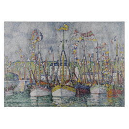 ヴィンテージ賛美ズ・オブ・マグロ・フリート(Groix) カッティングボード