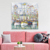 ヴィンテージ賛美ズ・オブ・マグロ・フリート(Groix) キャンバスプリント (インサイチュ (リビング))