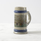 ヴィンテージ賛美ズ・オブ・マグロ・フリート(Groix) ビールジョッキ (正面右)