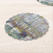 ヴィンテージ賛美ズ・オブ・マグロ・フリート(Groix) ペーパーコースター (アングル)