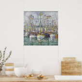 ヴィンテージ賛美ズ・オブ・マグロ・フリート(Groix) ポスター (キッチン)