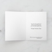 ヴィンテージ賛美ヴァージンメリーイエズマザーズデイ カード (内部)