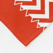 ヴィンテージ赤いトラックのメリークリスマスブランケット フリースブランケット (角)