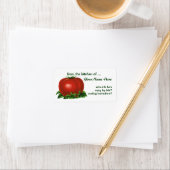 ヴィンテージ赤い熟したトマト、野菜と果物 ラベル (インサイチュ)