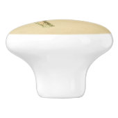 ヴィンテージ赤い緑のハミングバードドロワノブ セラミックノブ (側面)