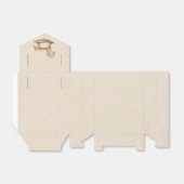 ヴィンテージ赤ちゃんシャワーお願いボックス フェイバーボックス (折り畳みなし)