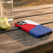 ヴィンテージ赤と青のシンプルColorブロック Case-Mate iPhoneケース