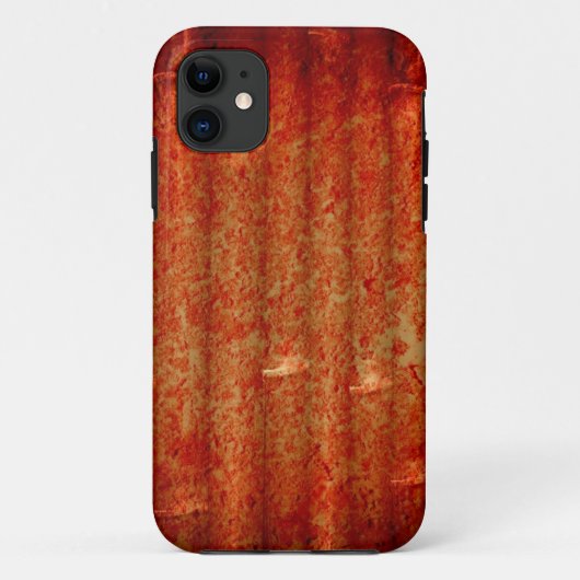 ヴィンテージ赤グランジ背景 Case-Mate iPhoneケース (裏面)
