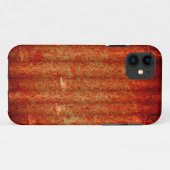 ヴィンテージ赤グランジ背景 Case-Mate iPhoneケース (裏面(横))
