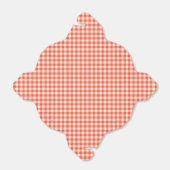 ヴィンテージ赤チェッカーボードパターン優先ボックス フェイバーボックス (折り畳みなし)