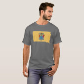 ヴィンテージ赤トラクター昨日 Tシャツ (正面フル)
