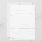 ヴィンテージ赤トラック黄色ひまわり素朴動く 案内状 (裏面)