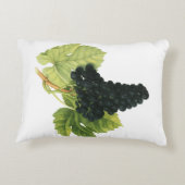 ヴィンテージ赤ワインオーガニックグレープクラスター、フードフルーツ アクセントクッション (裏面)