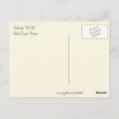 ヴィンテージ赤十字ナース ポストカード (裏面)