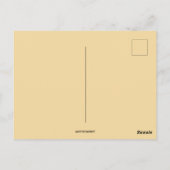 ヴィンテージ赤毛Irishman With Top Hat ポストカード (裏面)