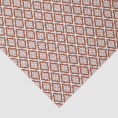 ヴィンテージ赤白ロゼット日本グラフィック組織パップ 薄葉紙 (詳細)