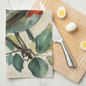 ヴィンテージ赤芽球 キッチンタオル (四つ折り)