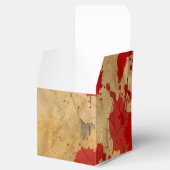 ヴィンテージ赤血(ばちゃばちゃ)跳ねるハローウィンパーティ フェイバーボックス (オープン)