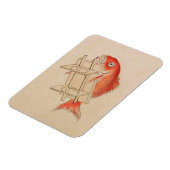 ヴィンテージ赤身妖怪 マグネット (左側)