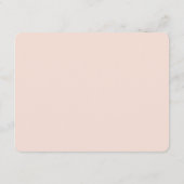 ヴィンテージ赤面とアンティーク金ゴールドフローリッシュ結婚ズ ノートカード (裏面)