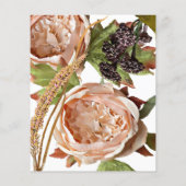 ヴィンテージ赤面とプラムフローラ予算日付の保存 チラシ (裏面)