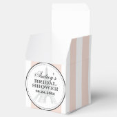 ヴィンテージ赤面エッフェルタワーパリブライダルシャワー フェイバーボックス (オープン)