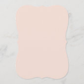 ヴィンテージ赤面ピンクとアンティーク結婚金ゴールド メニュー (裏面)