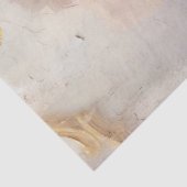 ヴィンテージ赤面フランスのバラ金ゴールドのグランジ分離 薄葉紙 (詳細)