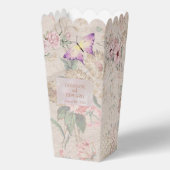 ヴィンテージ赤面結婚のポップコーン フェイバーボックス (正面)