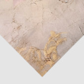 ヴィンテージ赤面英語バラバロック金ゴールドオーナメント 薄葉紙 (詳細)