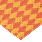 ヴィンテージ赤黄菊紋 テーブルクロス (アングル)