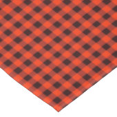 ヴィンテージ赤黒歯肉 | 家族市松模様に テーブルクロス (アングル)