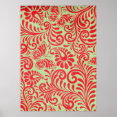 ヴィンテージ赤 ポスター (正面)