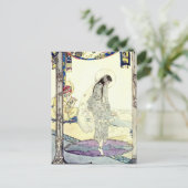 ヴィンテージ踊りガールバイジェシーM.キング ポストカード (スタンド正面)