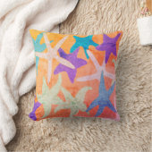 ヴィンテージ踊りヒトデ装飾用クッション クッション (ブランケット)