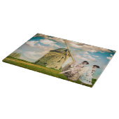 ヴィンテージ踊りフラワーガールズアンドウィンドミル カッティングボード (角)