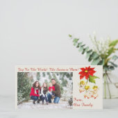 ヴィンテージ踊りベビーエンジェルフォトカード シーズンカード (スタンド正面)