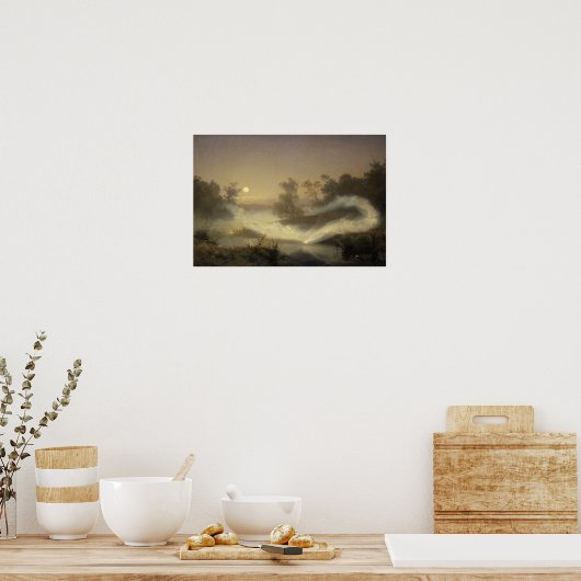 ヴィンテージ踊り妖精バイマルムストロ威厳があるーム ポスター (キッチン)