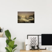 ヴィンテージ踊り妖精バイマルムストロ威厳があるーム ポスター (ホームオフィス)