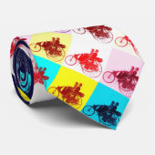 ヴィンテージ車がアートを集ポップ・アートのめる ネクタイ (ロール)