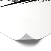 ヴィンテージ車のイラストレーション。 ポスター (角)