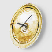 ヴィンテージ車のオールドクラシックホイール#3 ラージ壁時計 (傾斜)