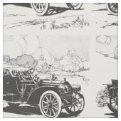 ヴィンテージ車のカスタムの生地 ファブリック (クローズアップ)