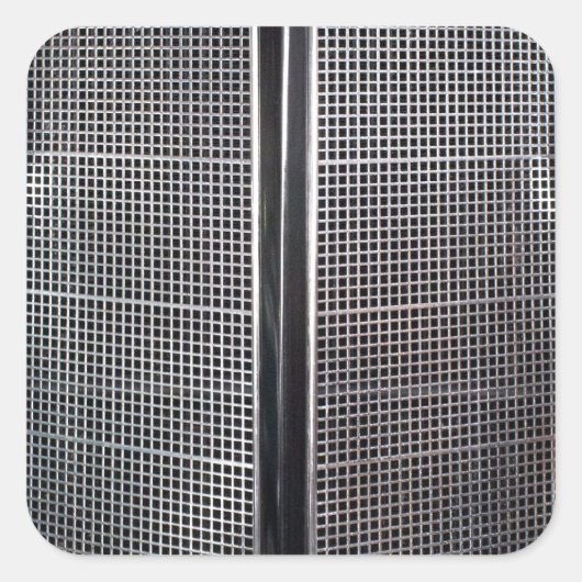 ヴィンテージ車のグリル スクエアシール (正面)