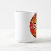 ヴィンテージ車のサービスサイン コーヒーマグカップ (中央)